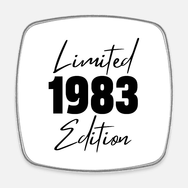 1983 Édition limitée - Magnet carré - blanc