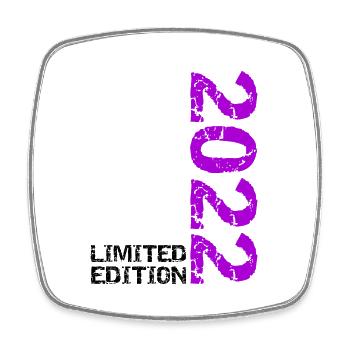 2022 Limited Edition Geburtstag Geschenk Deko - Viereckiger Kühlschrankmagnet - Weiß - Vorne