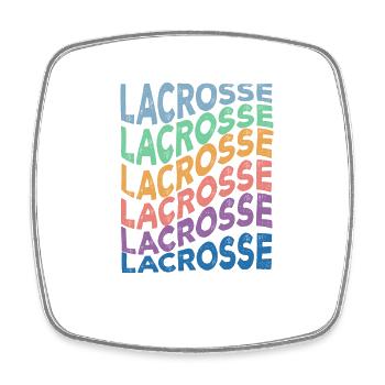 Lacrosse Sport Sport Ball I Gift - Square fridge magnet - white - Front