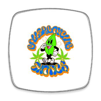 Ballerboyclub Exotics - Square fridge magnet - white - Front