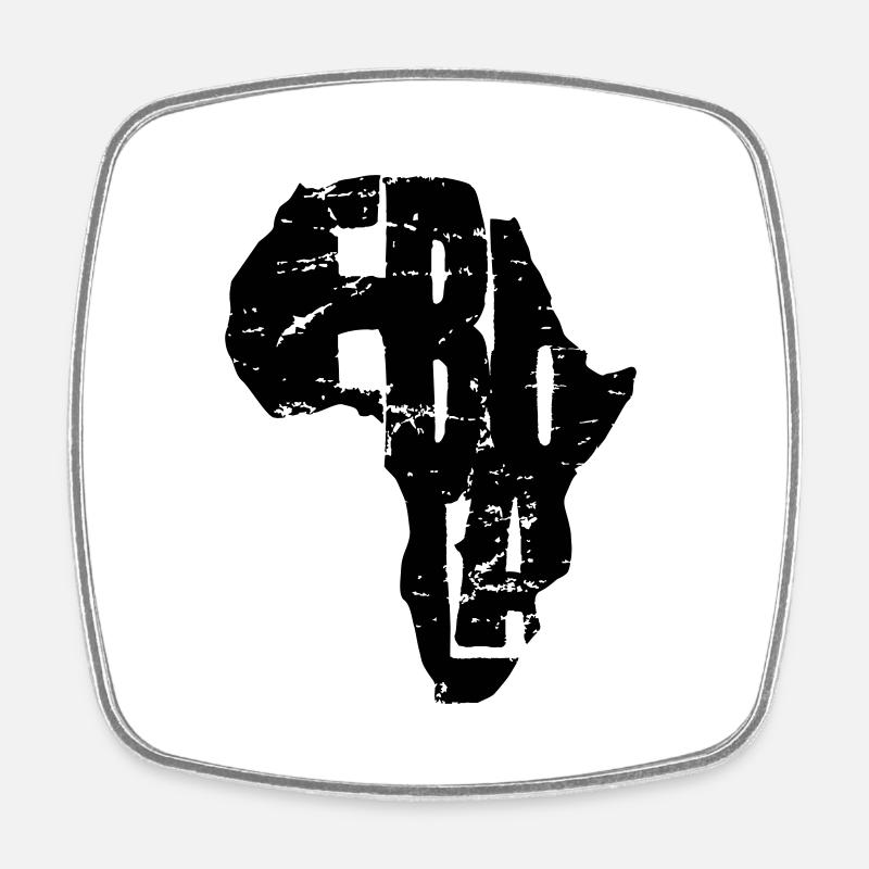 Ebola - Square fridge magnet - white