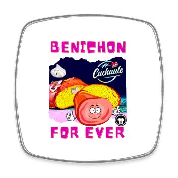 Bénichon For Ever by Ça Glâne Pour Moi - Square fridge magnet - white - Front