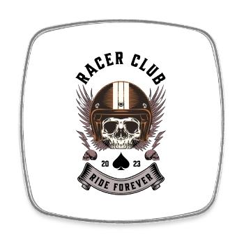 Club des Pilotes Audacieux - Magnet carré - blanc - Devant