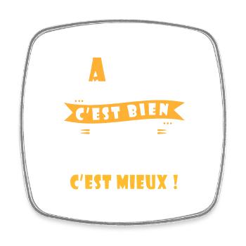Alexis Cadeau Humour personnalisé cadeau alexis - Magnet carré - blanc - Devant