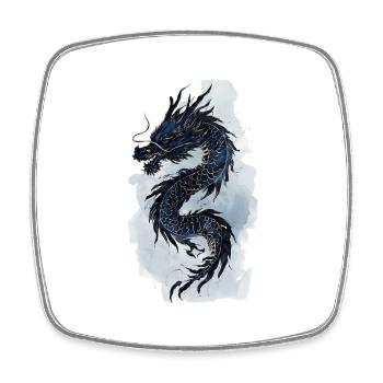 Dragon China Mythology Gift - Square fridge magnet - white - Front