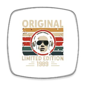 Original 1989 Rétro Anniversaire 1989 Vintage 1989 - Magnet carré - blanc - Devant