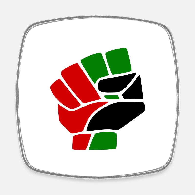 Palestina - Square fridge magnet - white