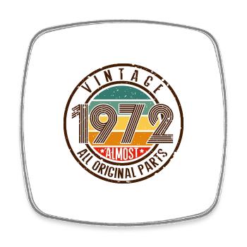 Vintage 1972 almost all original - Magnet carré - blanc - Devant