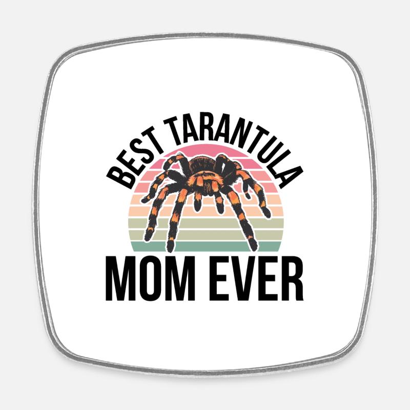 Tarantula - Viereckiger Kühlschrankmagnet - Weiß