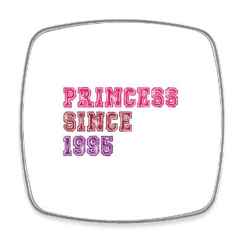 1995 Birthday Princess - Square fridge magnet - white - Front