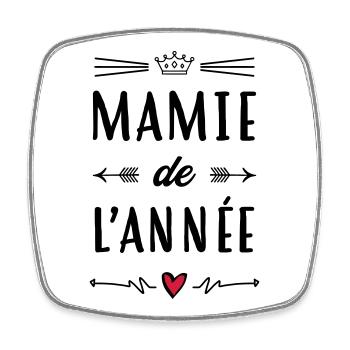 Großmütter / Oma / Mami / Großmutter / Mamy - Viereckiger Kühlschrankmagnet - Weiß - Vorne