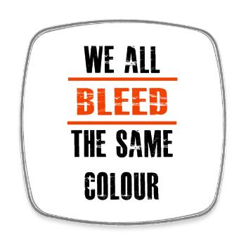 Human rights, equality - Square fridge magnet - white - Front