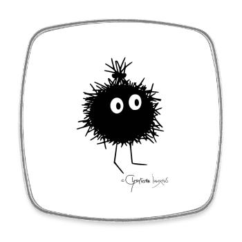 Animal moelleux © Chyropterum Innoxius - Magnet carré - blanc - Devant