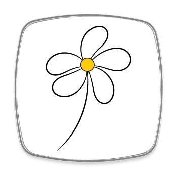 CHRISTMAS. YEAR. ANNIVERSARY. RETIREMENT. DAD. MAMAM. - Square fridge magnet - white - Front