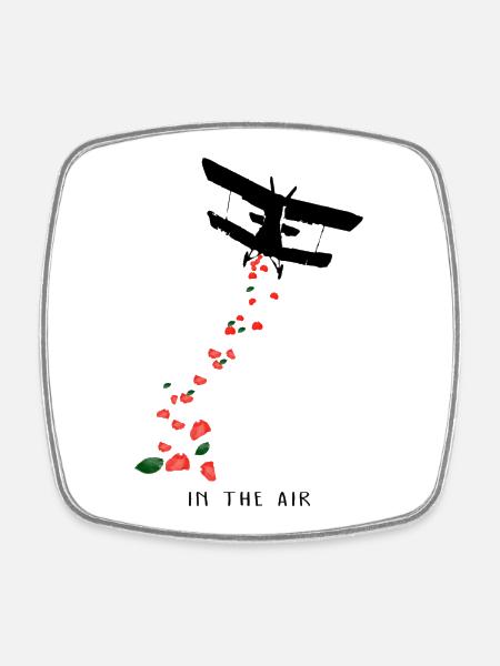 Air - Magnet carré - blanc