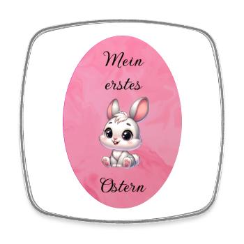 mein erstes Ostern - Viereckiger Kühlschrankmagnet - Weiß - Vorne