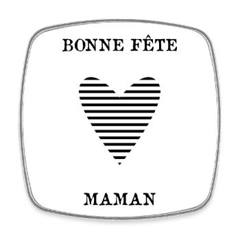 GRANNY. GRANDMA. MOTHER'S DAY. HAPPY BIRTHDAY MAMI - Square fridge magnet - white - Front
