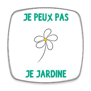 RETIREMENT. HOLIDAY. RETIREMENT. RETIRED. RETIREMENT. - Square fridge magnet - white - Front