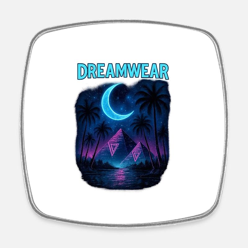 DreamWear - Square fridge magnet - white