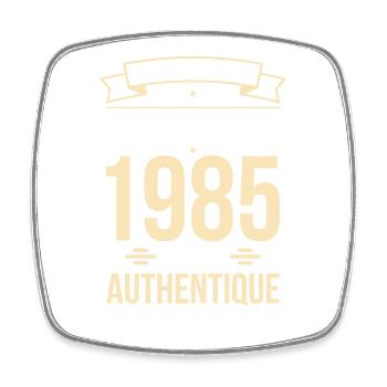 Anniversaire 40 ans - Original - Novembre 1985 - Magnet carré - blanc - Devant