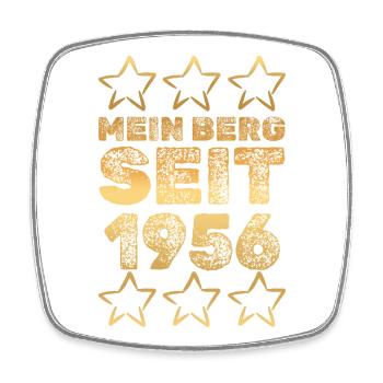 in 1956 - Square fridge magnet - white - Front