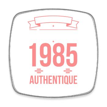 Anniversaire 40 ans - Originale - Décembre 1985 - Magnet carré - blanc - Devant