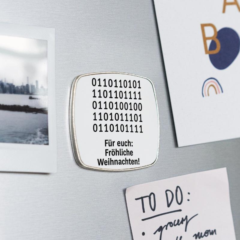 Viereckiger Kühlschrankmagnet