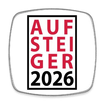 Promoted 2026 Promotion - Square fridge magnet - white - Front