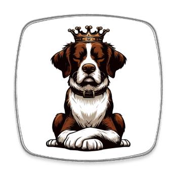 Münsterländer Münsterländerbesitzer Münsterhund - Viereckiger Kühlschrankmagnet - Weiß - Vorne
