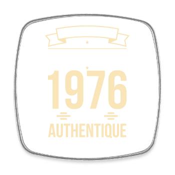 Anniversaire 50 ans - Original - Mars 1976 - Magnet carré - blanc - Devant