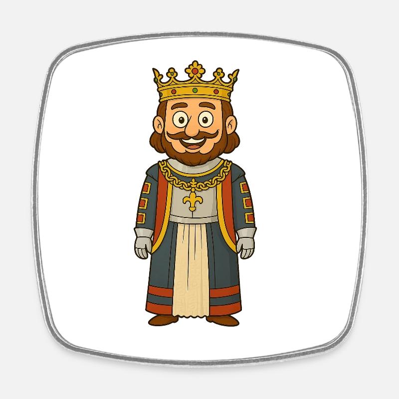 Josemigueleric Giant - Square fridge magnet - white