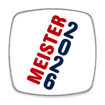 Champion 2026 Championship - Square fridge magnet - white - Front
