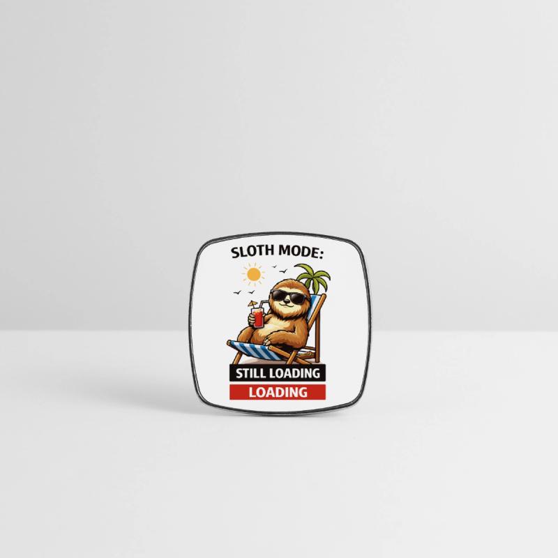 Square fridge magnet