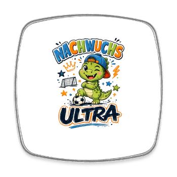 Nachwuchs Ultra - Viereckiger Kühlschrankmagnet - Weiß - Vorne