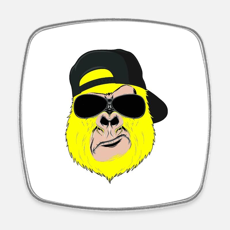 Gorillawear - Square fridge magnet - white
