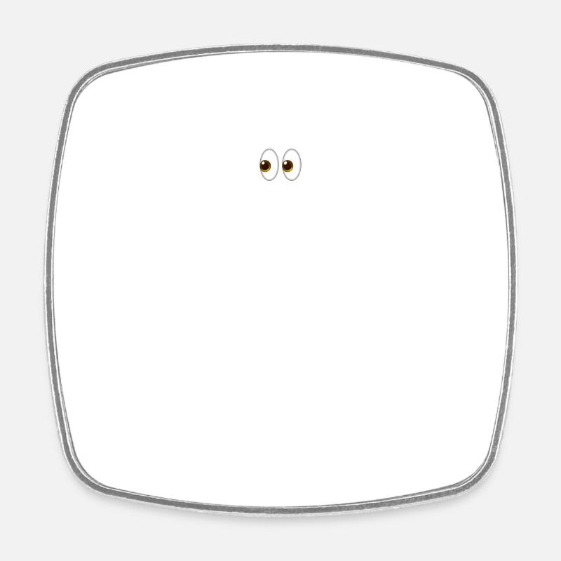 Eight ByRino - Square fridge magnet - white