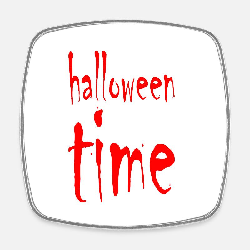 halloween 3 - Magnet carré - blanc