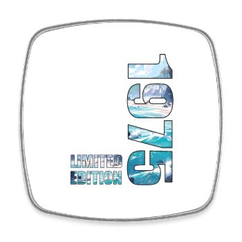 1975 Limited Edition T-Shirt Birthday Idea - Square fridge magnet - white - Front