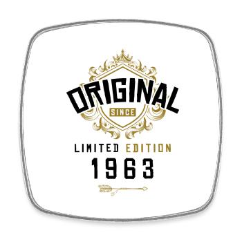 1963 limited edition Geburtstag - Viereckiger Kühlschrankmagnet - Weiß - Vorne
