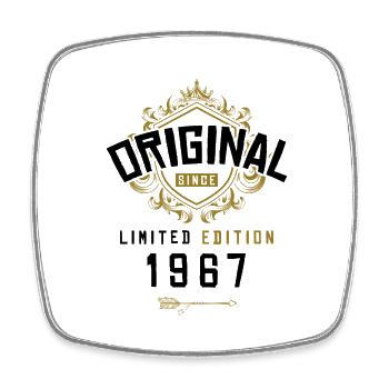 1967 limited edition Geburtstag - Viereckiger Kühlschrankmagnet - Weiß - Vorne