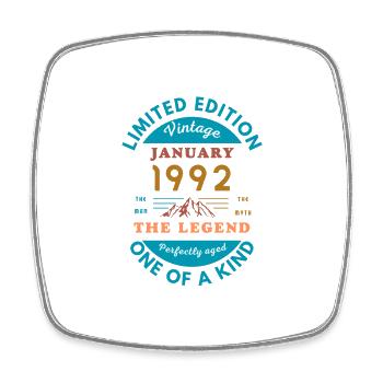 January 1992 Anniversary Limited Edition - Square fridge magnet - white - Front