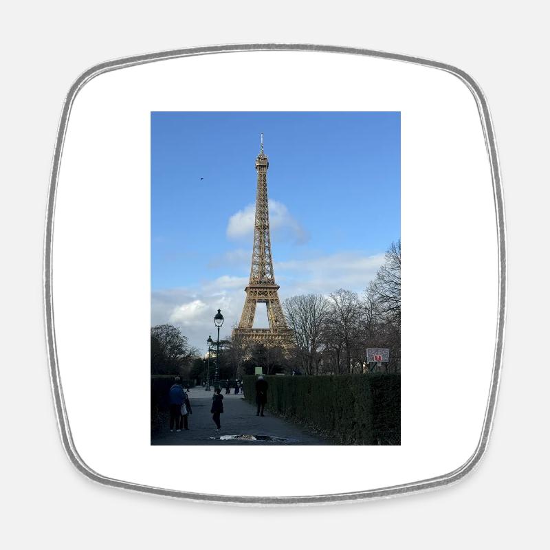 IMG 0497 - Square fridge magnet - white