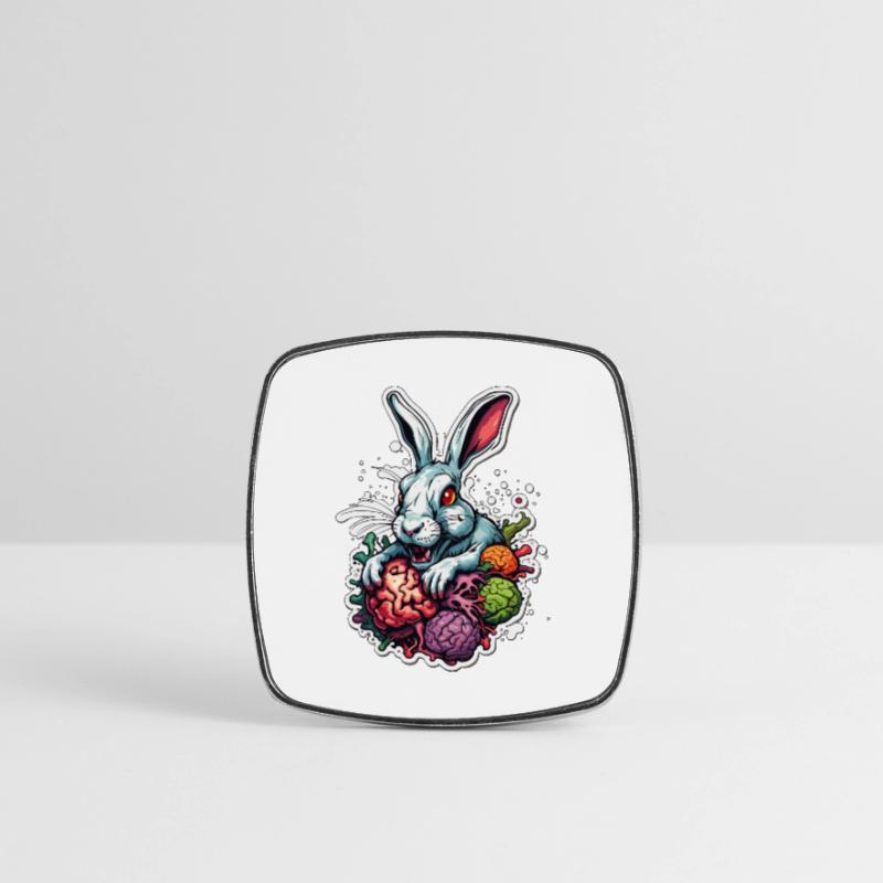 Easter Bunny / Easter / Eggs / Holidays / Easter Square fridge magnet