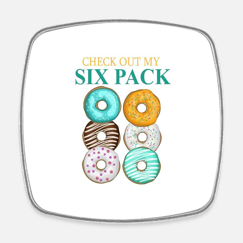 DÉCOUVREZ MON PACK DE SIX - Magnet carré - blanc