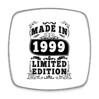 1999 Original 1999 Vintage Vintage Retro anniversa - Square fridge magnet - white - Front