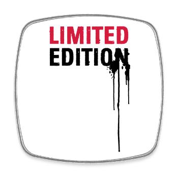 Limited Edition - Square fridge magnet - white - Front