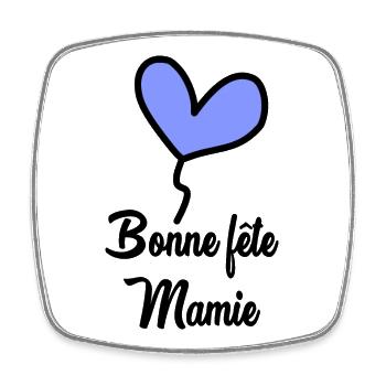 GRANNY - Square fridge magnet - white - Front
