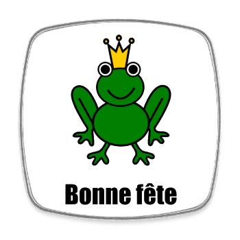 MUTTERTAG. SCHÖNEN MUTTERTAG. MAMA - Viereckiger Kühlschrankmagnet - Weiß - Vorne