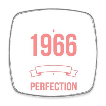 1966 – Aged to perfection - Square fridge magnet - white - Front
