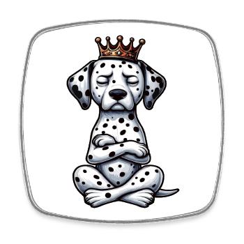 Dalmatians Dalmatian Keepers Dalmatian Owners - Square fridge magnet - white - Front